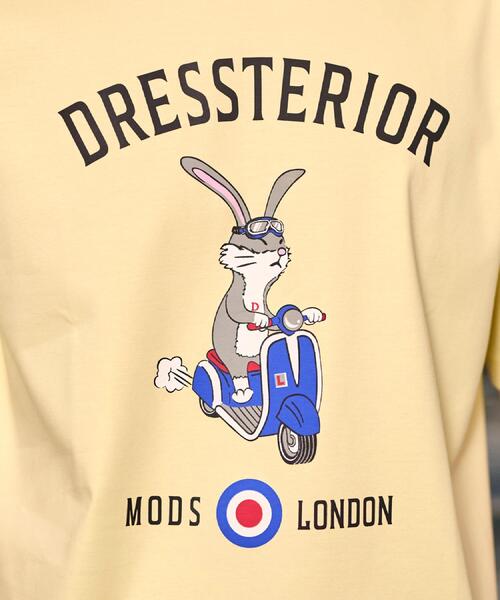 DRESSTERIOR（ドレステリア）の「【接触冷感/抗菌防臭/消臭】ICE CLEAR COTTON ロンドンラビットTシャツ（Tシャツ/カットソー・メンズ・ブラック/ライトブルー/ホワイト/ライトイエロー系・90/91/92/94）」の13枚目の写真