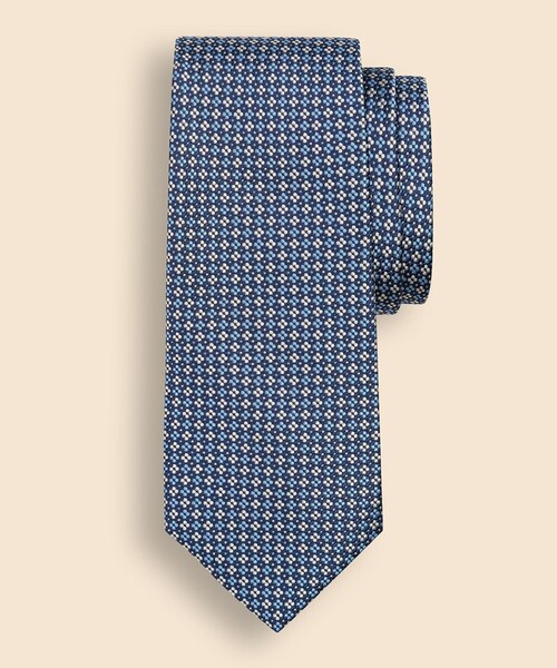 【新品タグあり】USA製 Brooks Brothers ネクタイ ブルー Brooks Brothers - ブルックスブラザーズ ネクタイ の通販 by