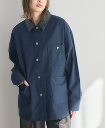 RETRO GIRL（レトロガール）の「Fレザー襟カバーオール（カバーオール）」