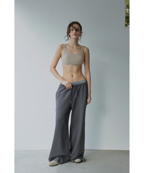 ALEXIA STAM（アリシアスタン）の「Wellness Bust Strap Top /ウェルネスブラトップ（キャミソール・レディース・ベージュ/ピンク/ホワイト/ブラック・L/M/S）」の13枚目の写真