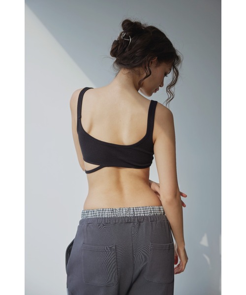 ALEXIA STAM（アリシアスタン）の「Wellness Bust Strap Top /ウェルネスブラトップ（キャミソール・レディース・ベージュ/ピンク/ホワイト/ブラック・L/M/S）」の16枚目の写真