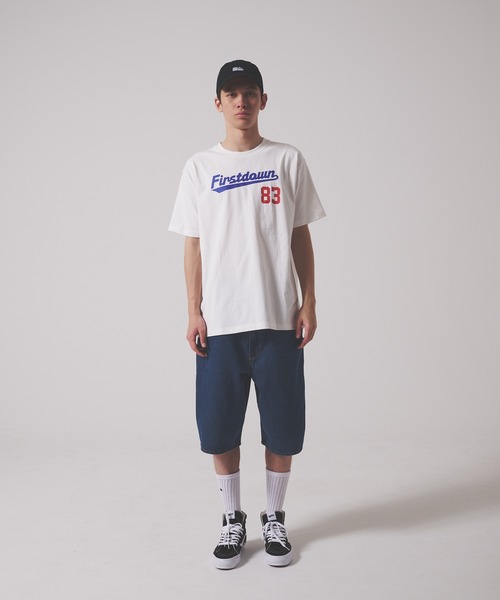 FIRST DOWN(ファーストダウン)の「ショートスリーブ Tシャツ コットンジャージ #2(Tシャツ/カットソー・メンズ・レッド/ホワイト/ブルー・L/M/XL)」の14枚目の写真