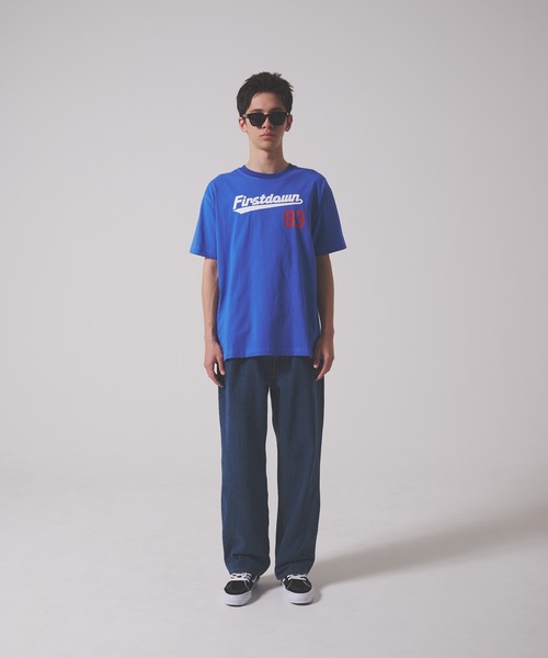 FIRST DOWN(ファーストダウン)の「ショートスリーブ Tシャツ コットンジャージ #2(Tシャツ/カットソー・メンズ・レッド/ホワイト/ブルー・L/M/XL)」の18枚目の写真