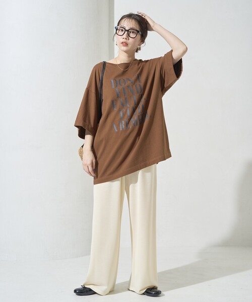 FREAK'S STORE(フリークスストア)の「限定展開 ハイツイスト カット イージーパンツ(その他パンツ・レディース・ナチュラル/オリーブ/ブラック/モカ/ライトグレー・MEDIUM/SMALL)」の17枚目の写真