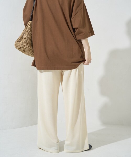 FREAK'S STORE(フリークスストア)の「限定展開 ハイツイスト カット イージーパンツ(その他パンツ・レディース・ナチュラル/オリーブ/ブラック/モカ/ライトグレー・MEDIUM/SMALL)」の21枚目の写真