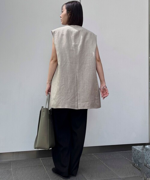RONEL(ロネル)の「カーブパンツ(NEW)(その他パンツ・レディース・ブラック/ダークグリーン/ベージュ・M/L/S)」の7枚目の写真