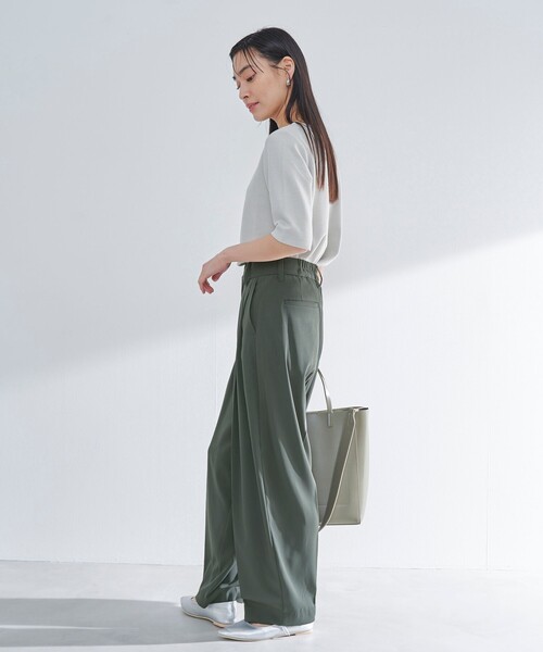 RONEL(ロネル)の「カーブパンツ(NEW)(その他パンツ・レディース・ブラック/ダークグリーン/ベージュ・M/L/S)」の17枚目の写真