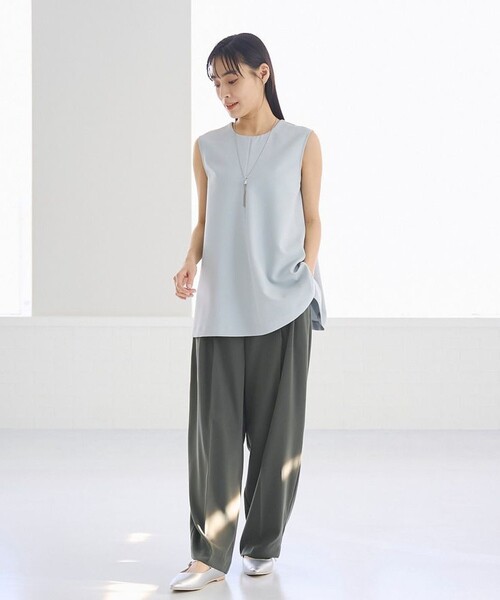 RONEL(ロネル)の「カーブパンツ(NEW)(その他パンツ・レディース・ブラック/ダークグリーン/ベージュ・M/L/S)」の19枚目の写真