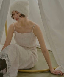 mohair lace camisole dress