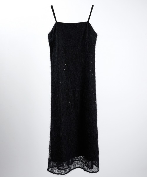 NOTREemor（ノートルエモア）の「mohair lace camisole dress（ワンピース・レディース・オフホワイト/ブラック・SMALL/MEDIUM）」の18枚目の写真