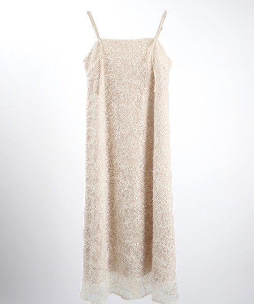 NOTREemor（ノートルエモア）の「mohair lace camisole dress（ワンピース・レディース・オフホワイト/ブラック・SMALL/MEDIUM）」の22枚目の写真