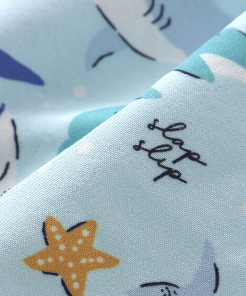 SLAP SLIP（スラップスリップ）の「【お揃い】はたらくくるまうみのいきものフルーツ総柄パンツ型スイムウェア(90~130cm)（水着・キッズ・ホワイト系その他2/イエロー系その他/ブルー系その他・90cm/100cm/110cm/120cm/130cm）」の20枚目の写真