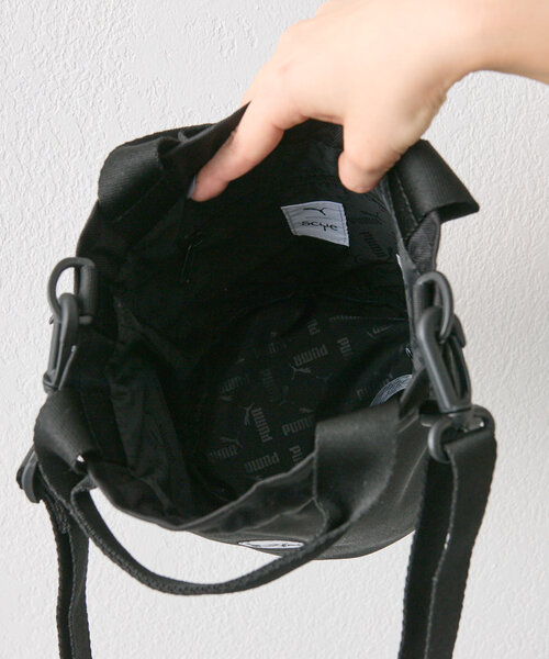 PUMA(プーマ)の「【PUMA×SCYE(プーマ×サイ)】 Drawstring Bag/バッグ(ショルダーバッグ・レディース・ブラック・FREE)」の12枚目の写真