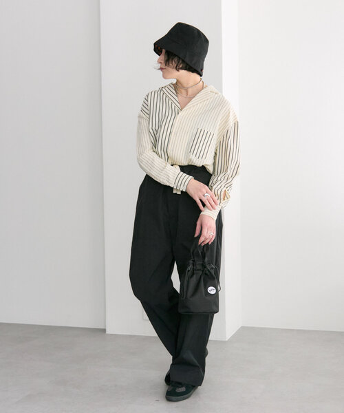 PUMA(プーマ)の「【PUMA×SCYE(プーマ×サイ)】 Drawstring Bag/バッグ(ショルダーバッグ・レディース・ブラック・FREE)」の7枚目の写真