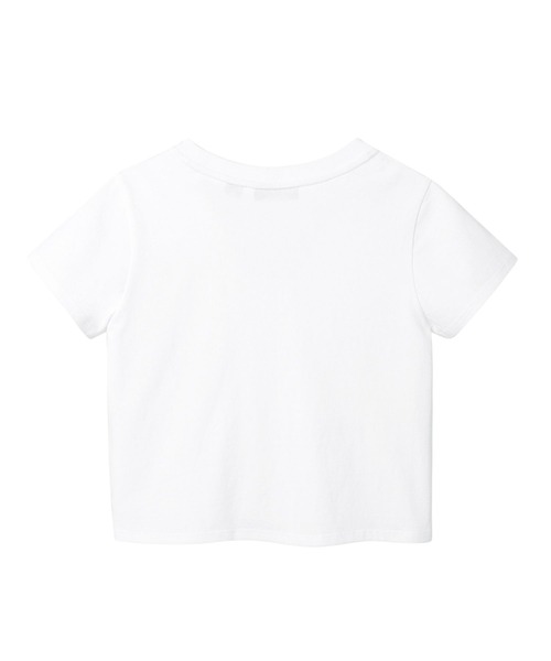 Opening Project（オープニングプロジェクト）の「Opening Project／クロップド11TEE（Tシャツ/カットソー・レディース・ホワイト/ネイビー・SMALL/MEDIUM）」の14枚目の写真