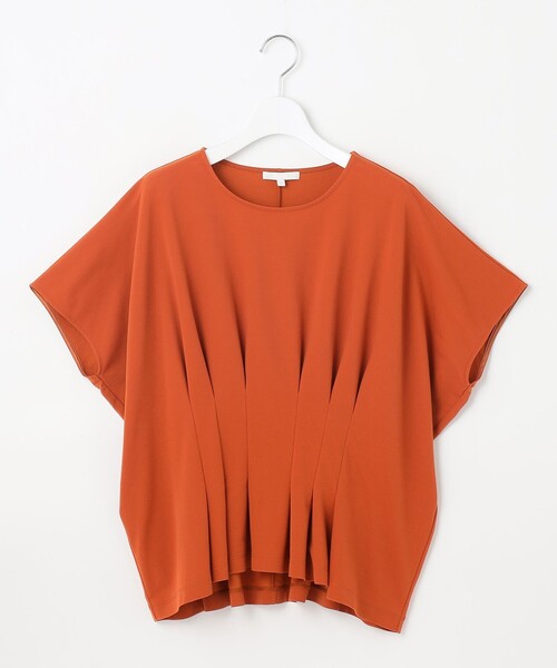 自由区(ジユウク)の「ハイカウントモクロディ トップス(Tシャツ/カットソー・レディース・ダルブルー系/ブラック系/レッド系/アイボリー系・38)」の12枚目の写真