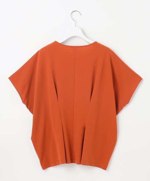 自由区(ジユウク)の「ハイカウントモクロディ トップス(Tシャツ/カットソー・レディース・ダルブルー系/ブラック系/レッド系/アイボリー系・38)」の16枚目の写真