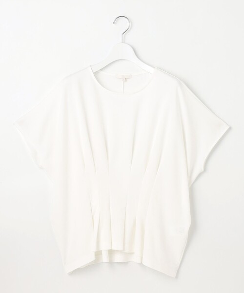 自由区(ジユウク)の「ハイカウントモクロディ トップス(Tシャツ/カットソー・レディース・ダルブルー系/ブラック系/レッド系/アイボリー系・38)」の19枚目の写真