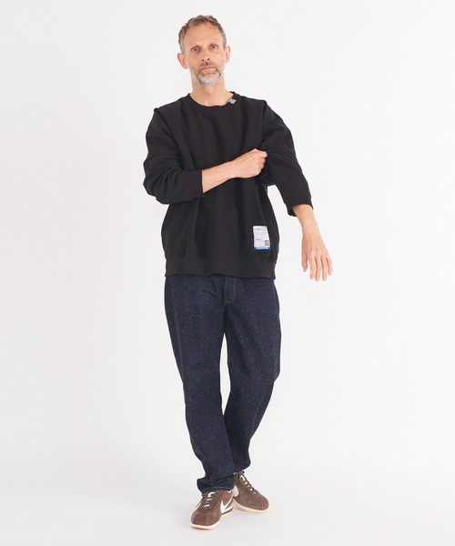 MIHARAYASUHIRO/ミハラヤスヒロ】FRENCH TERRY CREW NECK PULLOVER