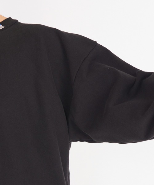 In・stru(men-tal).(インストルメンタル)の「【MIHARAYASUHIRO/ミハラヤスヒロ】FRENCH TERRY CREW NECK PULLOVER(スウェット・メンズ・ブラック/ダークグレー・48/46/44)」の22枚目の写真