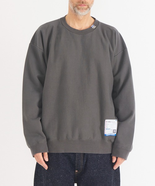 MIHARAYASUHIRO/ミハラヤスヒロ】FRENCH TERRY CREW NECK PULLOVER