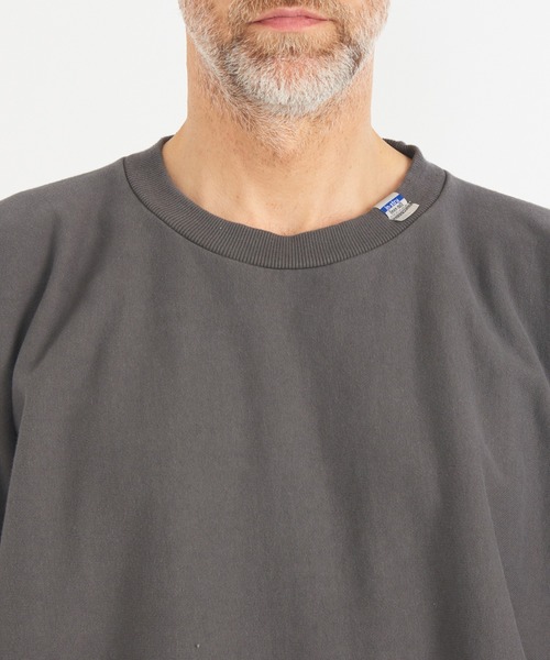 In・stru(men-tal).(インストルメンタル)の「【MIHARAYASUHIRO/ミハラヤスヒロ】FRENCH TERRY CREW NECK PULLOVER(スウェット・メンズ・ブラック/ダークグレー・48/46/44)」の8枚目の写真