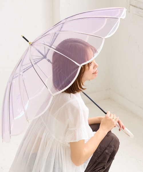 Wpc.】マーメイドアンブレラビニール傘（長傘）｜Wpc.（ダブリュ