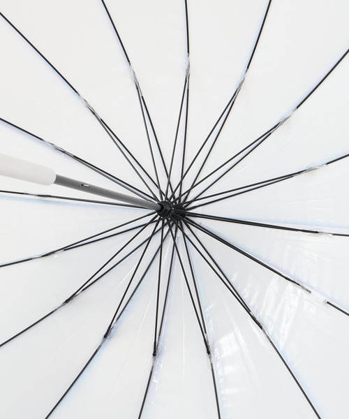 Wpc.（ダブリュピーシー）の「【Wpc.】マーメイドアンブレラビニール傘（長傘・レディース・サックスブルー/ラベンダー/ホワイト系その他・FREE）」の6枚目の写真