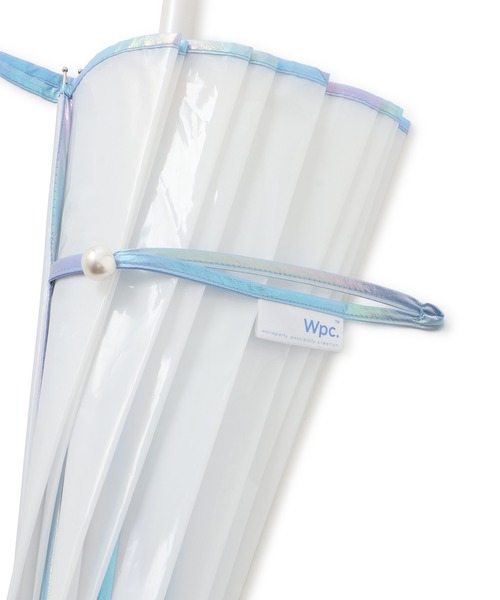 Wpc.（ダブリュピーシー）の「【Wpc.】マーメイドアンブレラビニール傘（長傘・レディース・サックスブルー/ラベンダー/ホワイト系その他・FREE）」の11枚目の写真