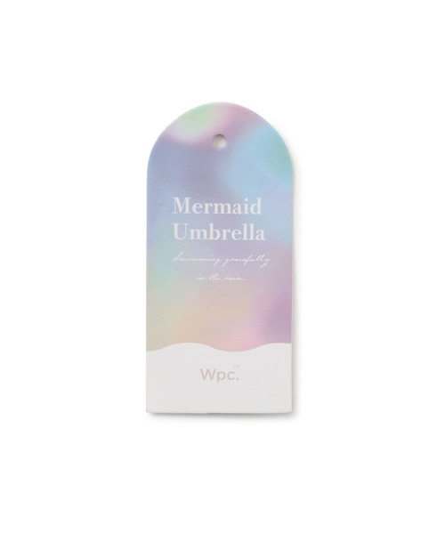 Wpc.（ダブリュピーシー）の「【Wpc.】マーメイドアンブレラビニール傘（長傘・レディース・サックスブルー/ラベンダー/ホワイト系その他・FREE）」の12枚目の写真