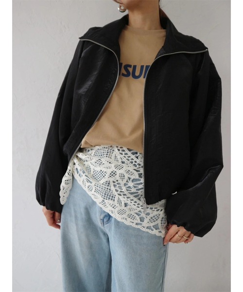 TRUNC（トランクエイティーエイト）の「”LEISURER”TEE（Tシャツ/カットソー・レディース・ネイビー/ブラウン/アイボリー・FREE）」の7枚目の写真