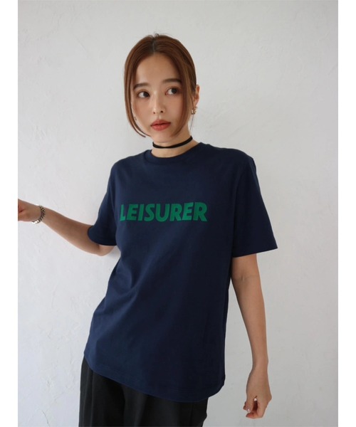 TRUNC（トランクエイティーエイト）の「”LEISURER”TEE（Tシャツ/カットソー・レディース・ネイビー/ブラウン/アイボリー・FREE）」の18枚目の写真