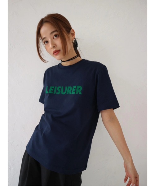 TRUNC（トランクエイティーエイト）の「”LEISURER”TEE（Tシャツ/カットソー・レディース・ネイビー/ブラウン/アイボリー・FREE）」の12枚目の写真