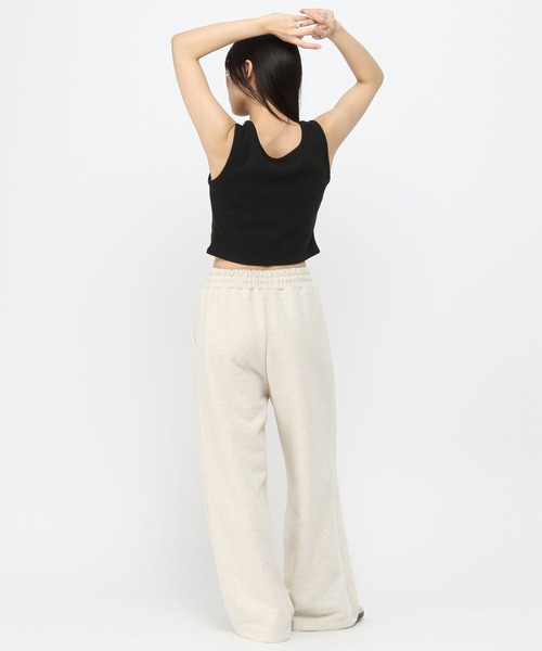 3.3 Field Trip (3.3フィールドトリップ)の「3.3 Field Trip/ファスナーデザインタンク(Tシャツ/カットソー・レディース・ホワイト/ブラック・FREE)」の11枚目の写真