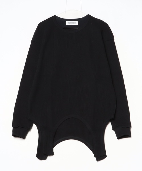 DISCOVERED(ディスカバード)の「GARTER WAFFLE CUTSEWN(Tシャツ/カットソー・メンズ・ナチュラル/ブラック/グレー・LARGE/SMALL)」の19枚目の写真