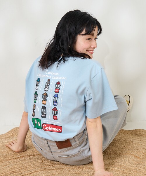 ★STONE ★コットン フリース マンツーマンTシャツ セール】Coleman×matsui×FREAK'S STORE/コールマン 別注