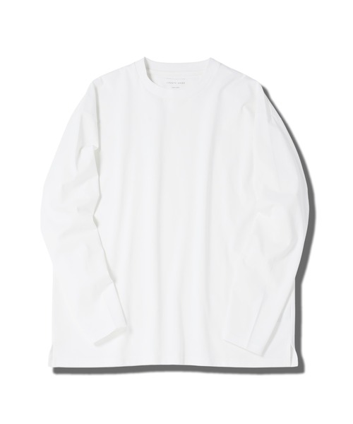 jiggys shop（ジギーズショップ）の「接触冷感 UVカット 吸汗速乾 プレーティング ロンT カットソー（Tシャツ/カットソー・メンズ・ブラック/ホワイト/スミクロ/ベージュ系その他・X-LARGE/LARGE/MEDIUM）」の8枚目の写真