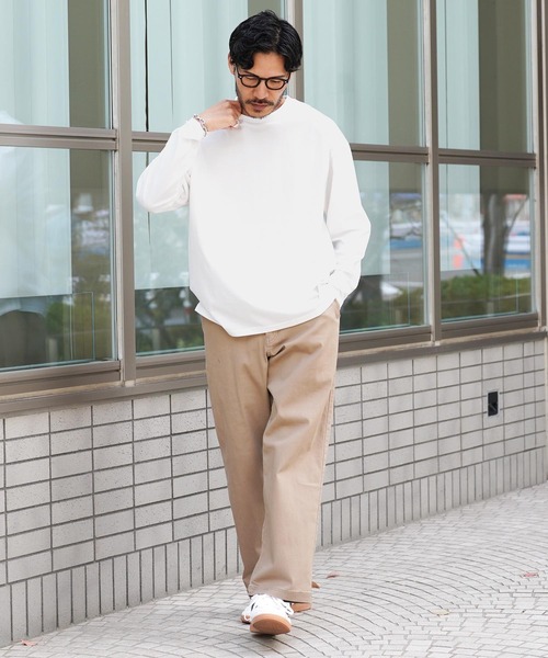 jiggys shop（ジギーズショップ）の「接触冷感 UVカット 吸汗速乾 プレーティング ロンT カットソー（Tシャツ/カットソー・メンズ・ブラック/ホワイト/スミクロ/ベージュ系その他・X-LARGE/LARGE/MEDIUM）」の7枚目の写真