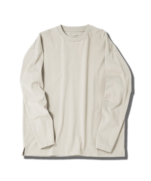 jiggys shop（ジギーズショップ）の「接触冷感 UVカット 吸汗速乾 プレーティング ロンT カットソー（Tシャツ/カットソー・メンズ・ブラック/ホワイト/スミクロ/ベージュ系その他・X-LARGE/LARGE/MEDIUM）」の20枚目の写真