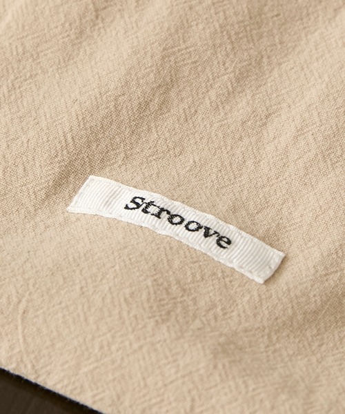 Stroove(ストルーヴ)の「Sand wash cotton 2way drawstring bag / サンドウォッシュ コットン 2way ドロスト ハンドバッグ&ショルダーバッグ(ショルダーバッグ・レディース・ブルー/スミクロ/ベージュ/オレンジ・FREE)」の16枚目の写真