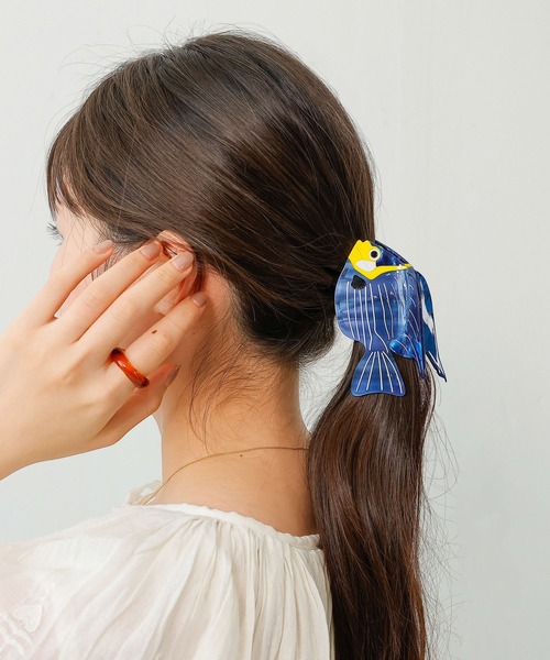 セール】海の動物 クジラ ジンベイザメ カメ 魚 ヘアクリップ バンス