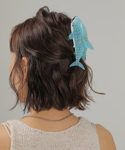 オーダーメイド☆熱帯魚 ツノダシ☆ベビーヘアクリップ  ヘアゴム 楽天市場】【 ベビー ヘアクリップ 】ニットフラワー 3.5cm 滑り止め付