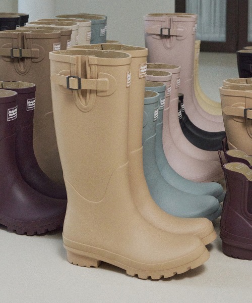 ROCKFISH WEATHERWEAR（ロックフィッシュウェザーウェア）の「ORIGINAL MATT LONG RAINBOOTS（レインシューズ・レディース・アイボリー/ブラック/イエロー/ブラウン/ベージュ/バーガンディー/グレー/ピンク・24.0cm/23.5cm/23.0cm/24.5cm/25.0cm）」の15枚目の写真