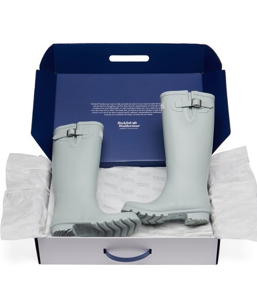 ROCKFISH WEATHERWEAR（ロックフィッシュウェザーウェア）の「ORIGINAL MATT LONG RAINBOOTS（レインシューズ・レディース・アイボリー/ブラック/イエロー/ブラウン/ベージュ/バーガンディー/グレー/ピンク・24.0cm/23.5cm/23.0cm/24.5cm/25.0cm）」の11枚目の写真