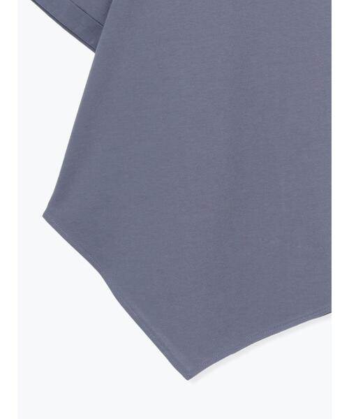 sm2rhythm（サマンサモスモスリズム）の「アシンメトリープルオーバー（Tシャツ/カットソー・レディース・オフホワイト/ブラック/ブルー・F）」の4枚目の写真