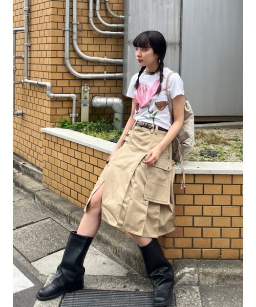 SLY Dickies（R） L／W PLEATS スカート SLY | Dickies（R） L／W PLEATS スカート (スカート(ミディアム