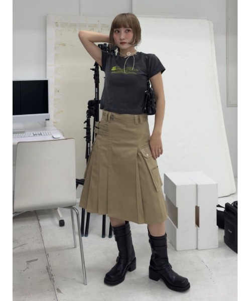 Dickies(R) L/W PLEATS SK ディッキーズ ローウエスト プリーツ