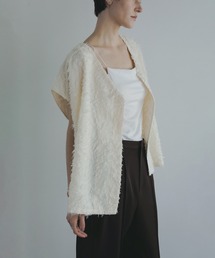 FRINGE OPEN BLOUSE