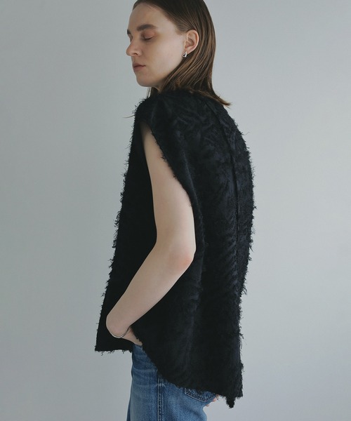 FRINGE OPEN BLOUSE（シャツ/ブラウス）｜MANOF（マノフ）の