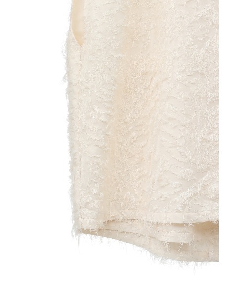 トップス FRINGE OPEN BLOUSE FRINGE OPEN BLOUSE（シャツ/ブラウス）｜MANOF（マノフ）の